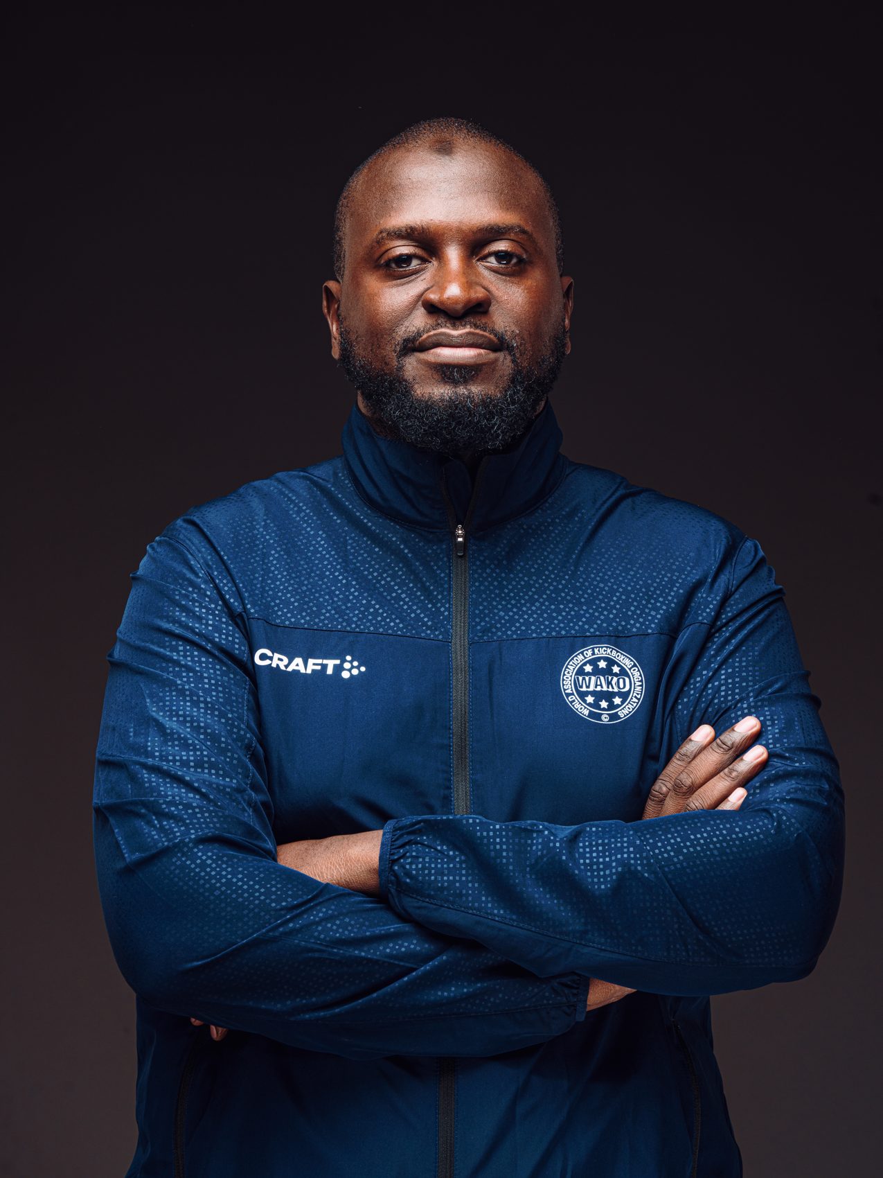 Yakhya Diop en survêtement WAKO